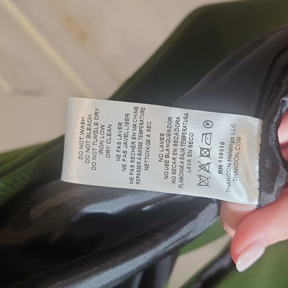 Thakoon Green Single Breasted Wool Coat NWT - Picture 11 of 13